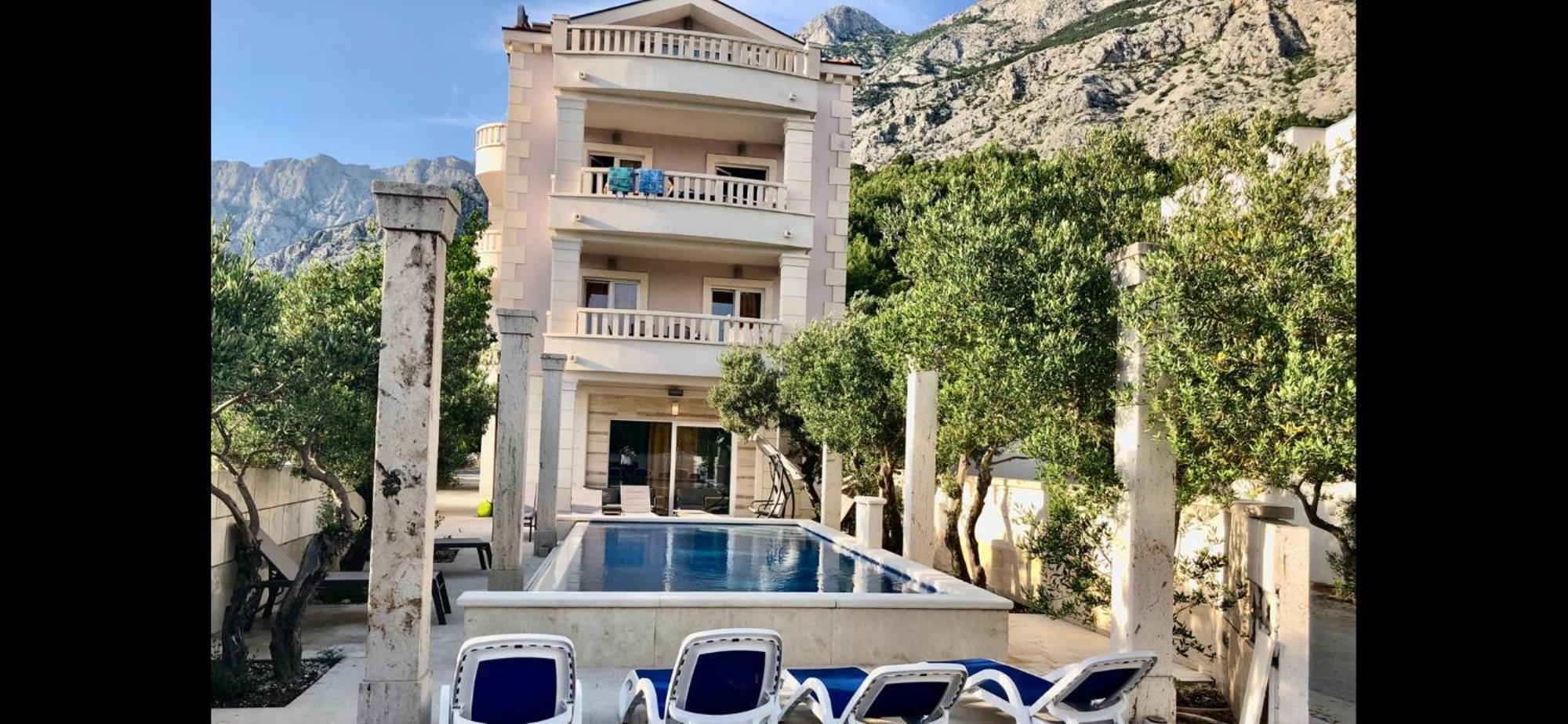 Villa Luce Mit Pool Makarska Ngoại thất bức ảnh